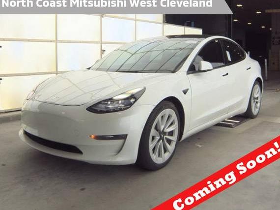TESLA MODEL 3 2022 5YJ3E1EB7NF183551 image